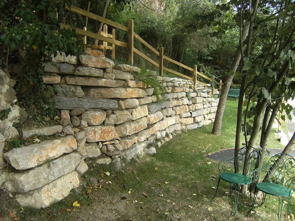 Mur de pierers