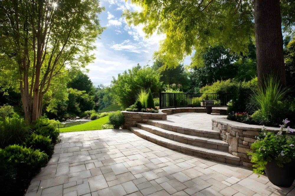 Aménagement extérieur à Peyrusse-le-Roc